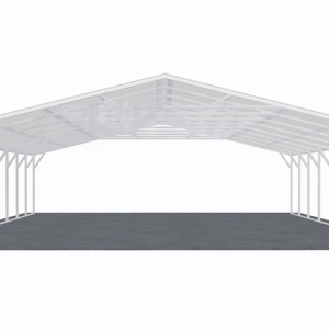 30x41 Vertical Roof Carport view 3