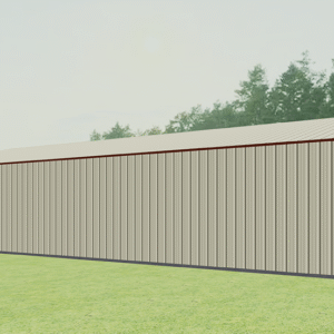 30x51 All Vertical Style Garage view 1