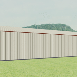 30x51 All Vertical Style Garage view 4