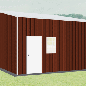 32x21 Metal Building view 4