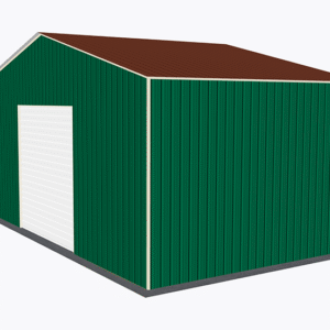 34x21 Metal Building view 4