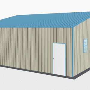 34x31 Metal Building view 1