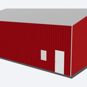 34x46 Metal Building view 1