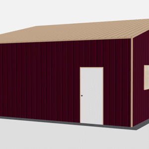 36x26 Metal Building view 1