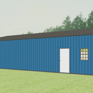 36x51 Metal Building view 1