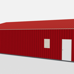 36x46 Metal Building view 1