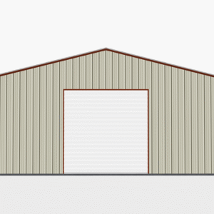 38x26 Metal Building view 2