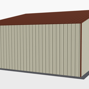 38x26 Metal Building view 1