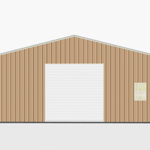 38x36 Metal Building view 2