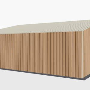 38x36 Metal Building view 1