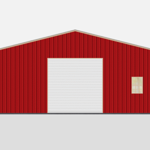 40x21 Metal Building view 2