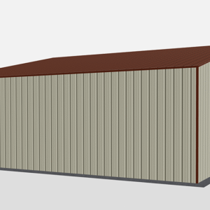 40x31 Metal Building view 1