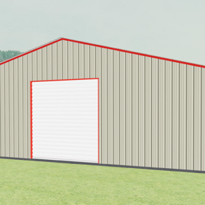 40x46 Metal Building view 2