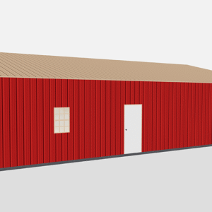 40x51 Metal Building view 4