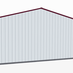 20x46 Vertical Roof Utility Carport view 3