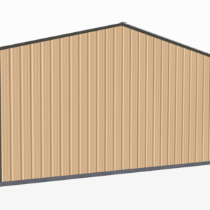 20x51 Vertical Roof Utility Carport view 3