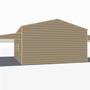48x31 A-Frame Roof Step Down Barns view 3