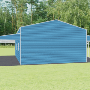 48x36 A-Frame Roof Step Down Barns view 3