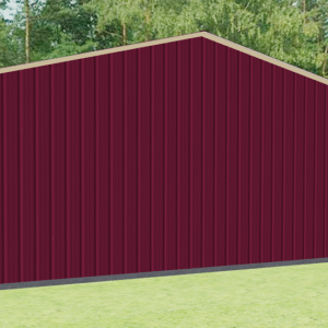 24x46 Vertical Roof Utility Carport view 4