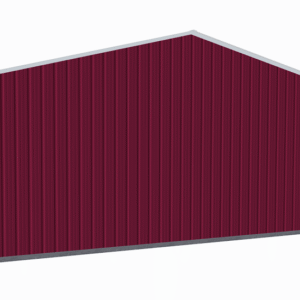 30x26 Vertical Roof Utility Carport view 3