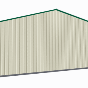 30x36 Vertical Roof Utility Carport view 3