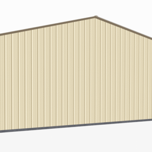 30x51 Vertical Roof Utility Carport view 3